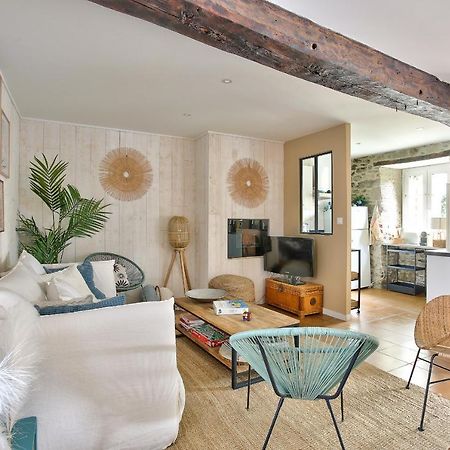 600M Plage Saint-Suliac- Maison Bretonne Pour 4 Bagian luar foto