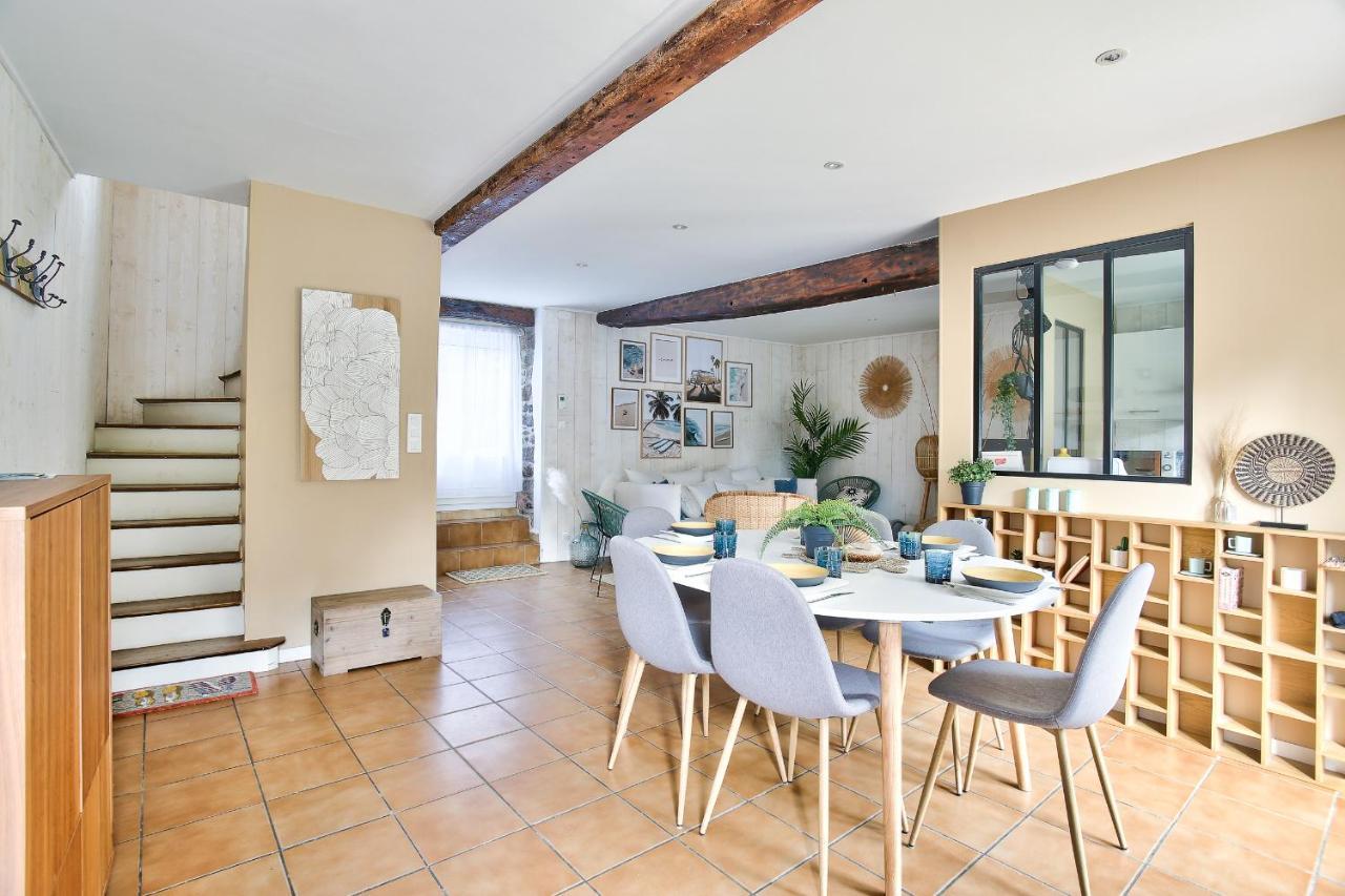 600M Plage Saint-Suliac- Maison Bretonne Pour 4 Bagian luar foto